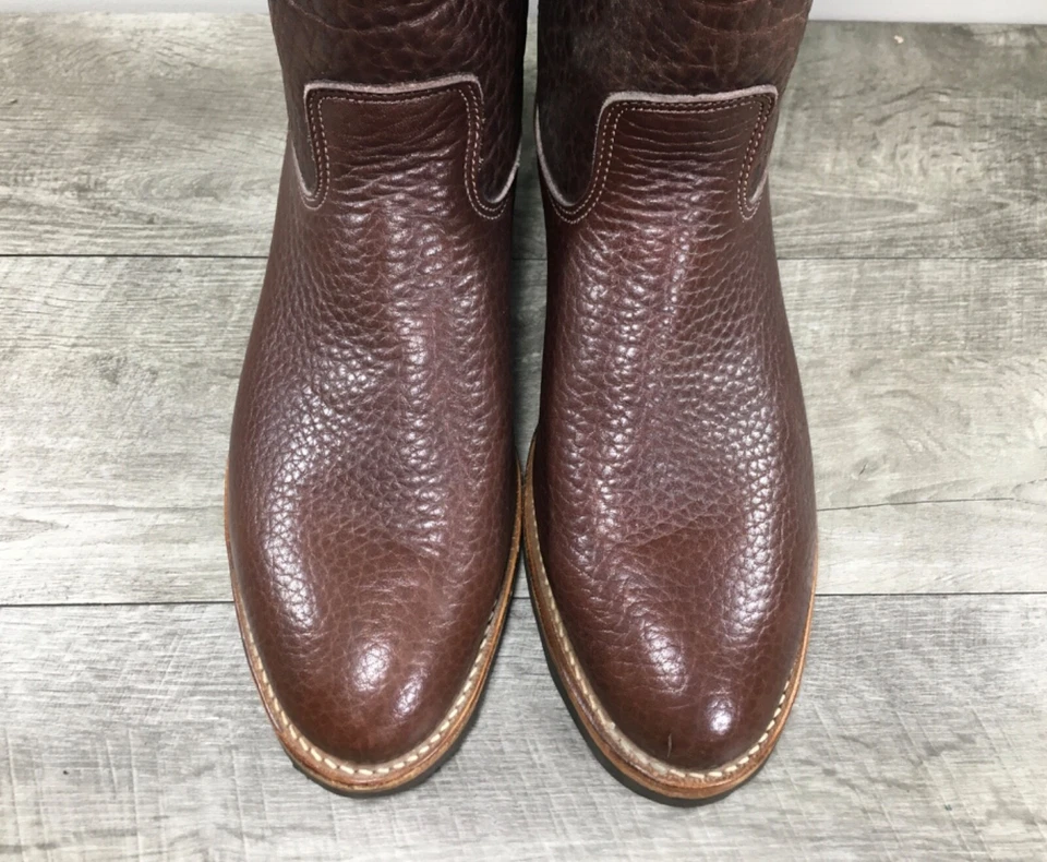 Chippewa Hombres 14194 Cuero Vintage Vaquero Occidental Motociclista Motocicleta Botas 10.5 Foto 4 de 4