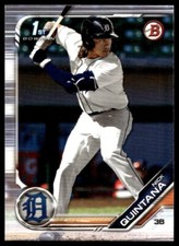 2019 Bowman Draft Nick Quintana G62 Detroit Tigers #BD-105
