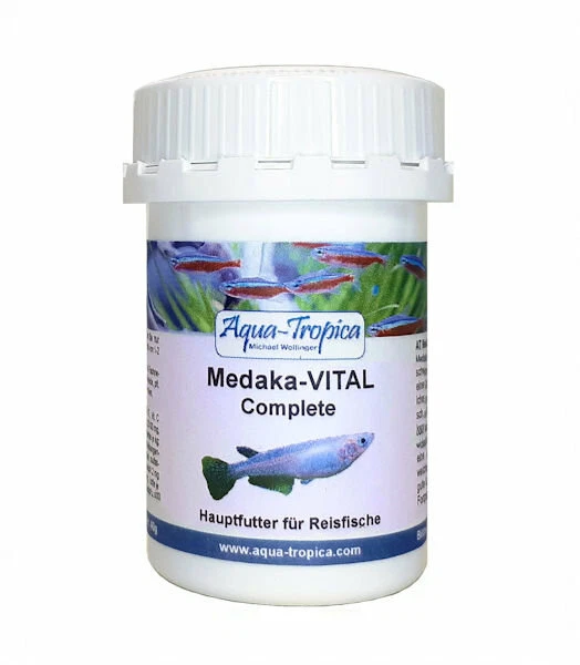Aqua-Tropica Medaka-VITAL Complete 40g - Spezial Hauptfutter Medaka Reisfische