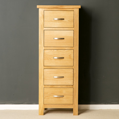 solid wood tallboy chest of drawers