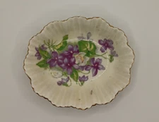 Vintage Trinket Dish HM Sutherland Bone China Made in England