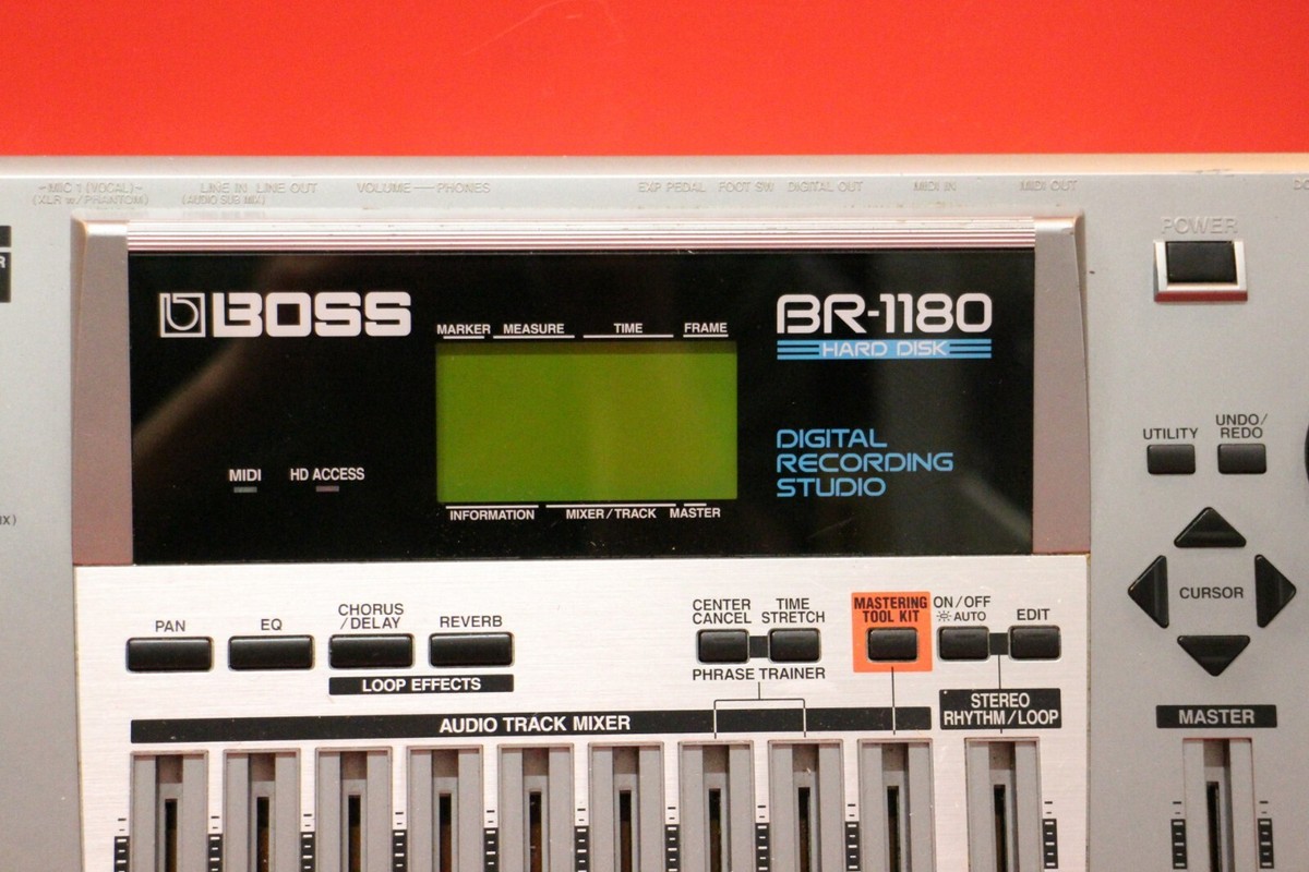 USED BOSS BR-1180CD BR 1180 Digital Recording Studio MTR U1049
