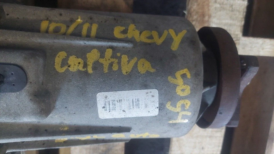 Captiva Sport 07-09 Equinox Torrent 2012 AWD eje trasero portador diferencial Foto 3 de 4