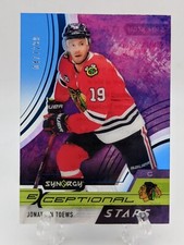 💥 2021-22 Synergy Exceptional Stars Red #ES-JT SP Jonathan Toews SP #'d/299