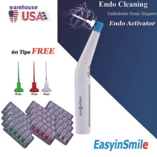 Easyinsmile Endo Sonic Activator Dental Irrigator with Bendable Endo Files