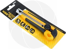 Utility Knife Ratchet Wheel Retractable Snap Off Razor Large Blade Box Cutter