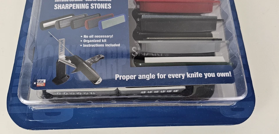 ACCU SHARP 5 Stone Precision Knife Sharpening Kit - NEW - Image 4 of 4