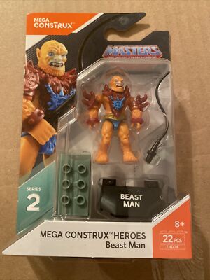 NEW Masters Of The Universe Mega Construx Beast Man Mini Figure 2017! Free Ship