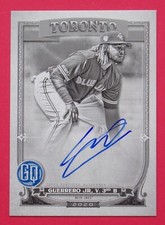 2020 Topps Gypsy Queen Vladimir Guerrero Jr. 05/50 Autographs Black and White