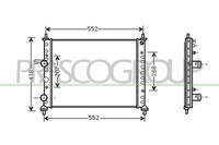 KüHler WasserküHler Passend FüR Fiat Brava Multipla 182 1.6 16V 186 185 182
