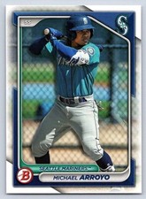 MICHAEL ARROYO  MARINERS   2024 BOWMAN PROSPECTS #BP-97