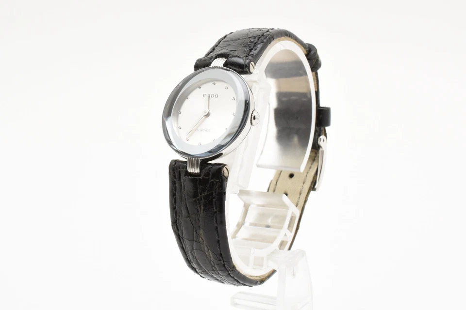 [N/COMO NUEVO con caja] Reloj de cuarzo para mujer RADO 322.3764.4 esfera plateada 16 cm #39 Foto 3 de 4