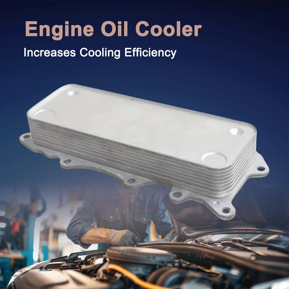 Enfriador de aceite de motor con junta para Freightliner, Sprinter 3,0 L 2007-2014 6421800165 Foto 4 de 4