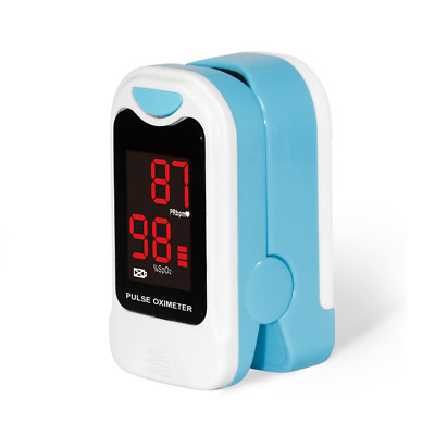 US SpO2 PR Finger tip Pulse Oximeter Blood Oxygen Monitor + Lanyard CMS50M 