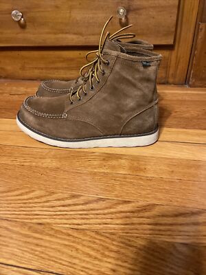 Eastland Lumber Up 7241-40 Suede Peanut Leather Work Boot 