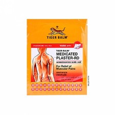Tiger Balm Plaster Warm Relief of Muscular Pain 2'S Large 10cm x 14cm 