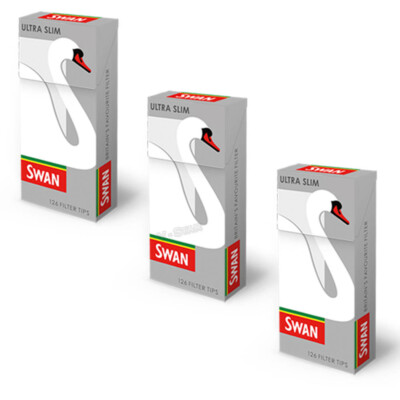 cigarette filters uk Swan Silver Ultra Slim Filter Tips Pre-cut Cigarette Tobacco Rolling  Smoking UK