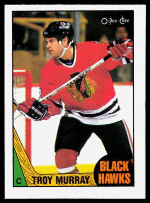 Troy Murray 1987-88 O-Pee-Chee #74 NMT