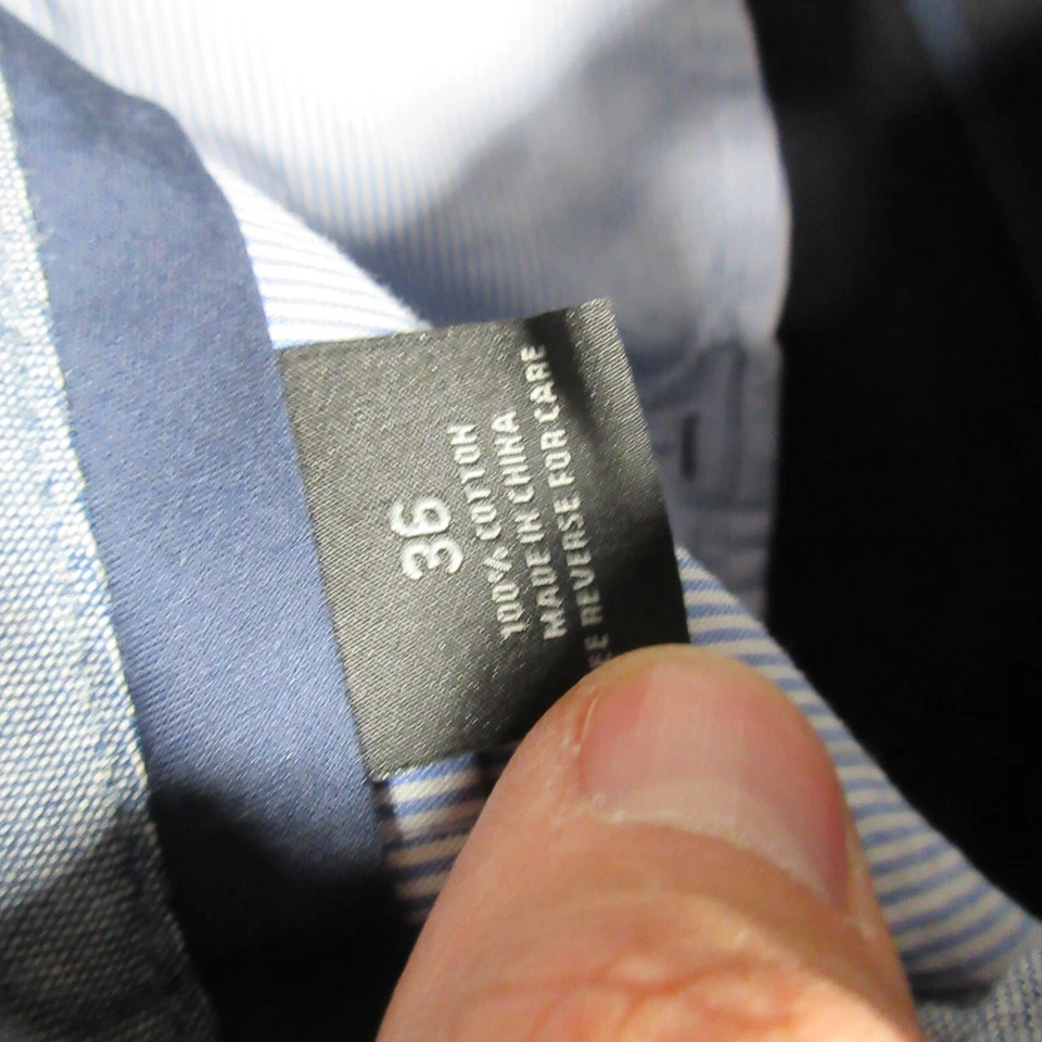 The Men's Store Bloomingdales Shorts  Men's 36 Blue Chino Summercore Hamptons - Imagem 4 de 4