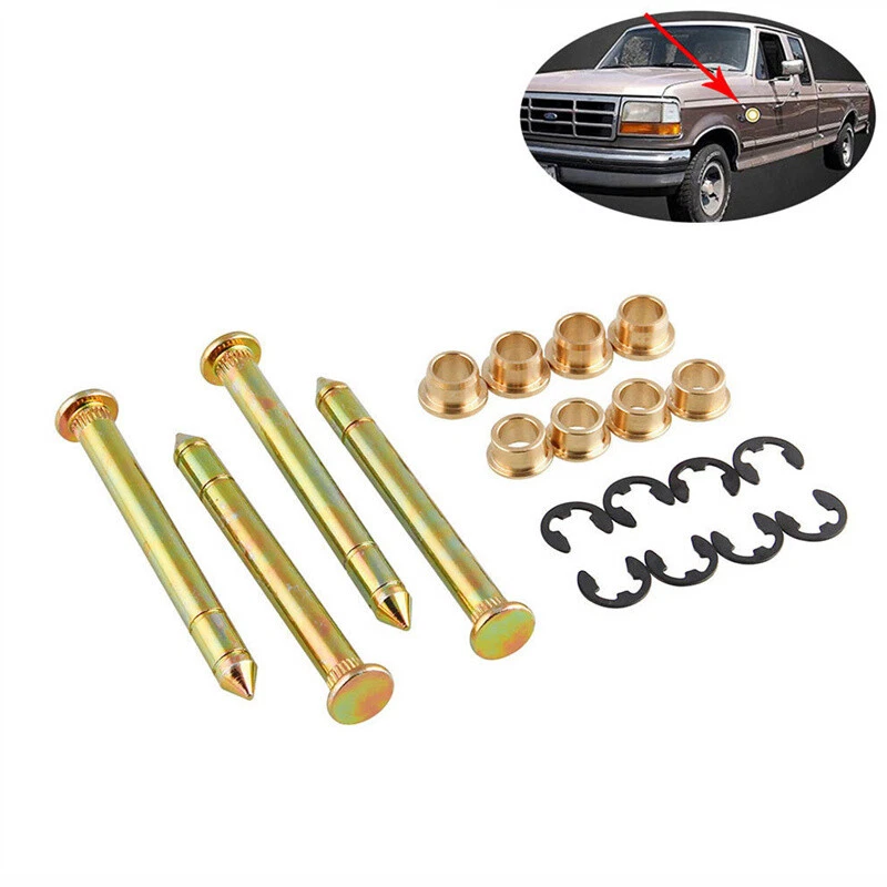 Kit de pasador y buje de bisagra de puerta para Ford F150 F250 serie F350 Foto 4 de 4