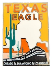 Amtrak Texas Eagle Route Collector Edition Enameled Lapel Hat Pin