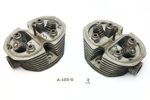 BMW R45 248 1980 - Zylinderkopf rechts + links 1335232  A103G-3