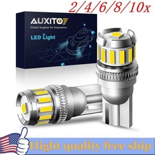 T10 Led 6500k White W5w 168 Interior Lights Dome Reading Map Light Canbus 24x