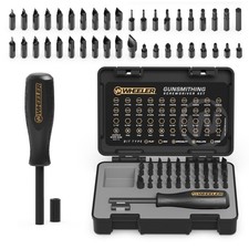 Wheeler 43-piece Professional Gunsmithing Screwdriver Set One Size Black