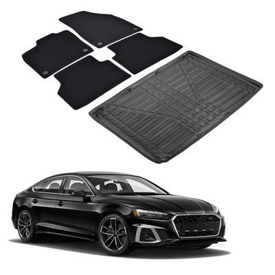 Kofferraumwanne Fußmatten Set Für Audi A5 Sportback 2017-2023