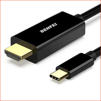 USB-C auf HDMI Kabel 4K 1,8m Typ C für iPhone 15 Pro MacBook Pro Air iPad Pro