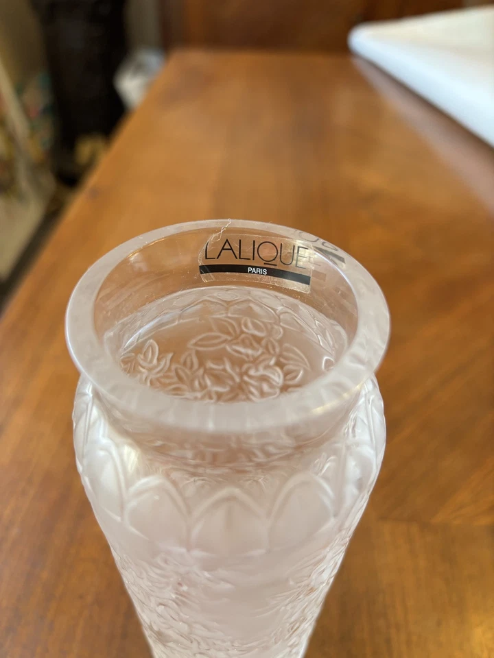 Vase cristal Lalique collection - Photo 3/4