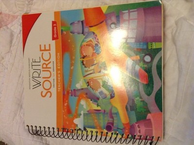 Write Source: Teacher's Edition Grade 3 2012 by Great Source, Good Book