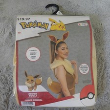 Pok mon Eevee Costume Halloween One Size 3 Piece Accessory Kit NEW