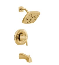 Moen 82504BG Lindor Brushed Gold Tub Shower Trim Posi-Temp Lever Handle New