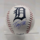 Troy Melton Detroit Tigers Logo Signed Official MLB Baseball - Prime Time