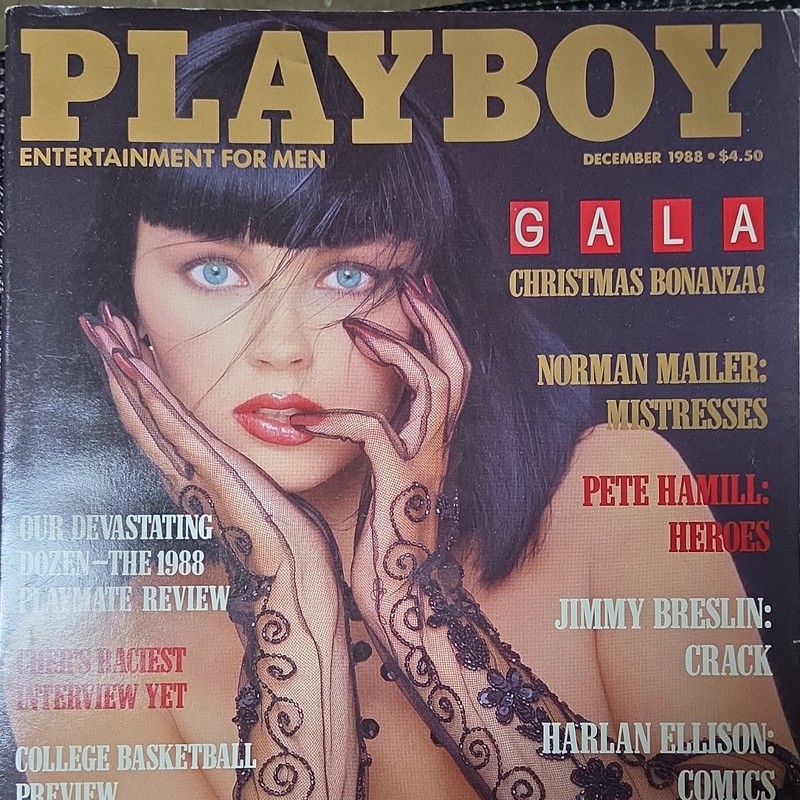 Playboy December 1988 Gala Christmas Bonanza Illustrated, Mailer Neiman