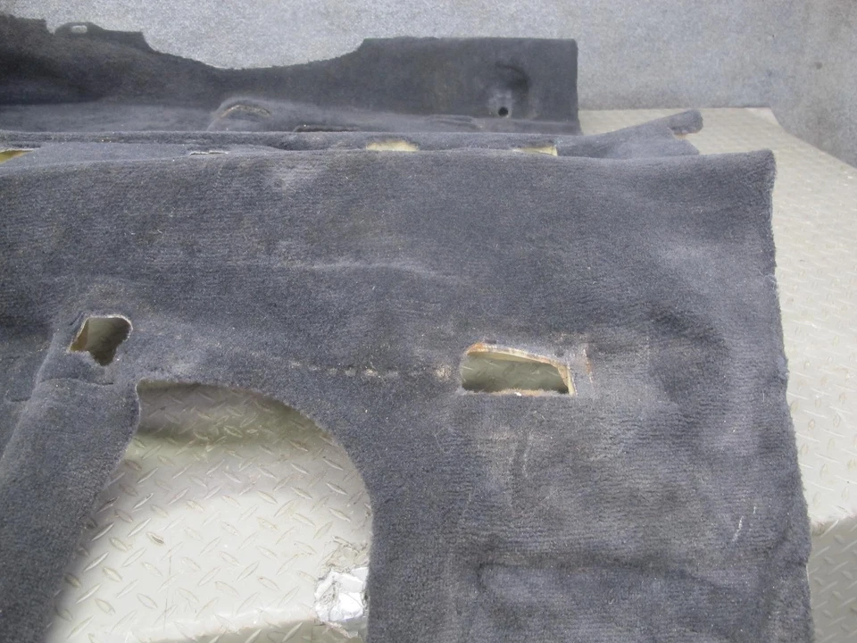 Alfombrilla interior PORSCHE BOXSTER 986 1997-2004 CUBIERTA ALFOMBRILLA NEGRA Foto 4 de 4