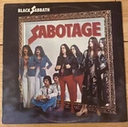 VRare Black Sabbath -Sabotage vinyl LP NEMS 9119 001 1stPress w/Misprint Ex/Ex
