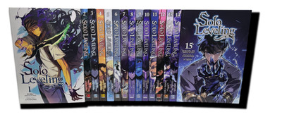 Solo Leveling Volumes 1-15 Complete Manga Set English NEW Official Yen Press!