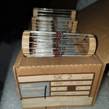 ROE SK2 VINTAGE 6K2 5% CARBON RESISTORS MARSHALL AMP EQUAL PIHER QUALITY! 50pcs