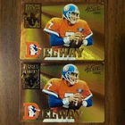 1995 Action Packed Football Braille John Elway #AF9