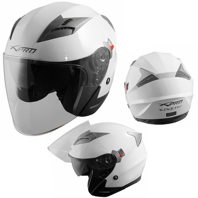 Jet Open Face kratzfester Sonnenblende Helm Motorrad Roller Motorrad City