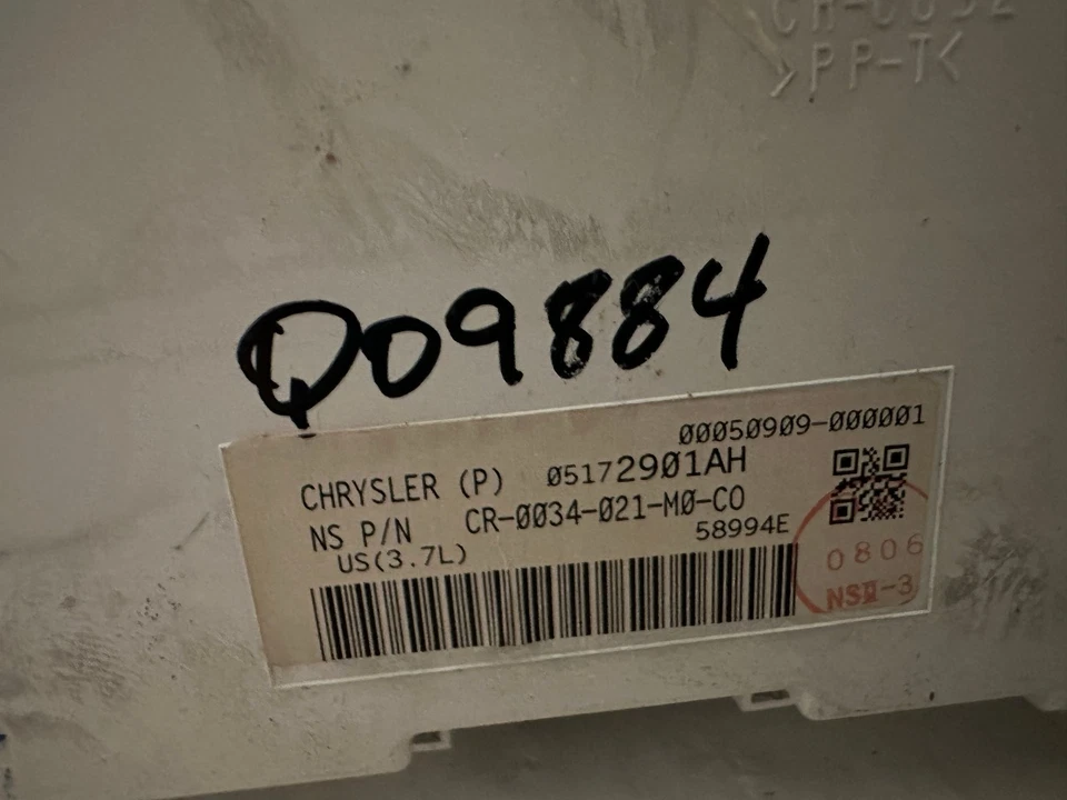 Приборная панель спидометра 06 Jeep Commander датчики приборной панели 181 343 мили - Изображение 3 из 3