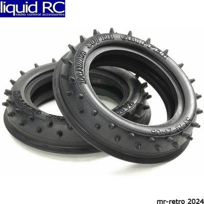 Tamiya 54896 2WD Front Rib-Spike Tires (60/14)