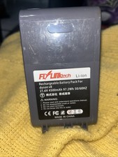 Flylinktech Dyson v8 21.6V 4500mAh 97.2 Wh 50/60HZ Rechargeable Battery Li-ion
