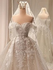 Wedding Dresses Luxury Sleeveless Elegant Beaded Mermaid Gown Mermaid Elegant