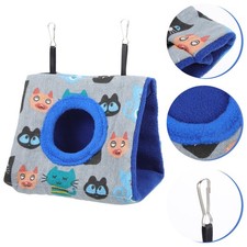 Warm Cotton Parrot Nest Bird Hammock Hanging Supply for Cage Pets