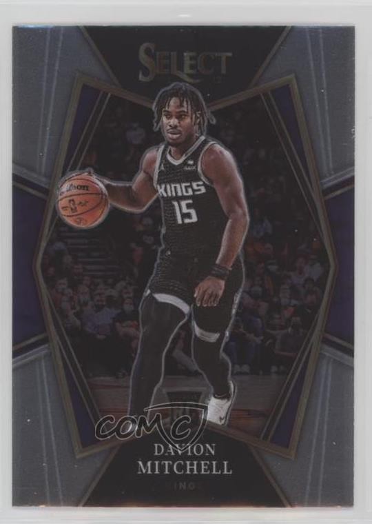 2021-22 Panini Select Premier Level Davion Mitchell #118 02v3