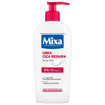 Mixa Urea Cica Body Lotion for dry skin with Urea Panthenol Repair 250 ml