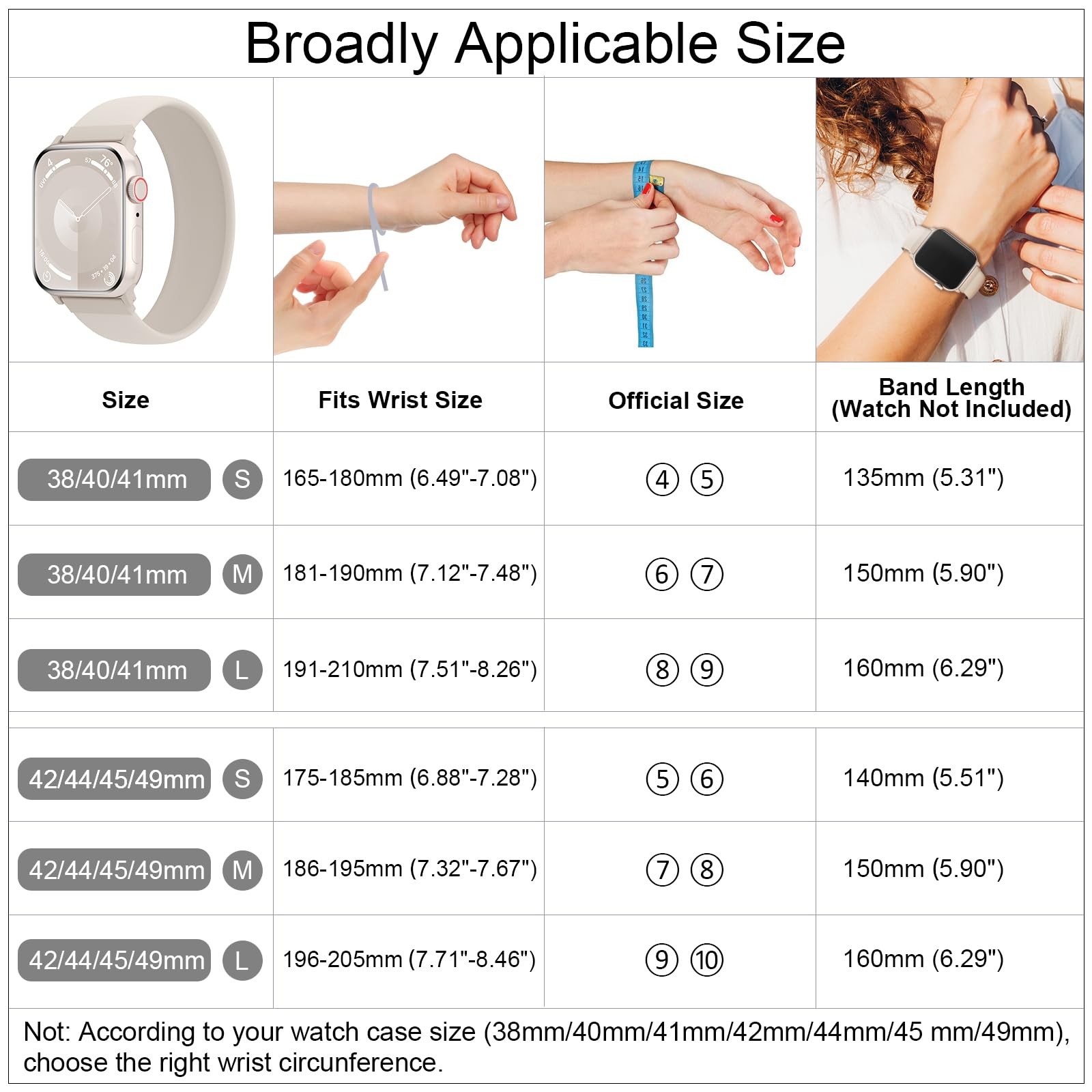 Silicone Solo Loop Bands Compatible with Watch Ba… - image 3